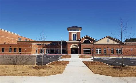 Rockbridge elementary - Rockbridge Elementary School is located at 6066 Rockbridge School Road, one-tenth of a mile from the intersection of Rockbridge Road and Jimmy Carter Boulevard in Norcross. The school was named for its location near Rockbridge Road. Rockbridge Road paralleled an Indian trail called the Hightower Trail, which led from Calhoun to Augusta, Georgia. 